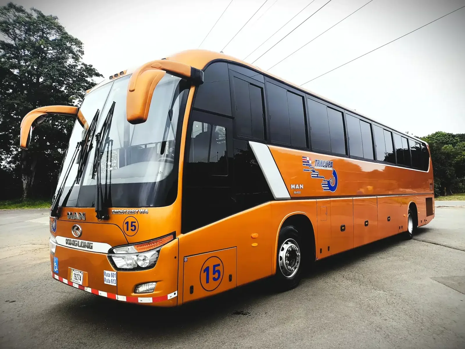 Bus de Tracopa de San José a Quepos